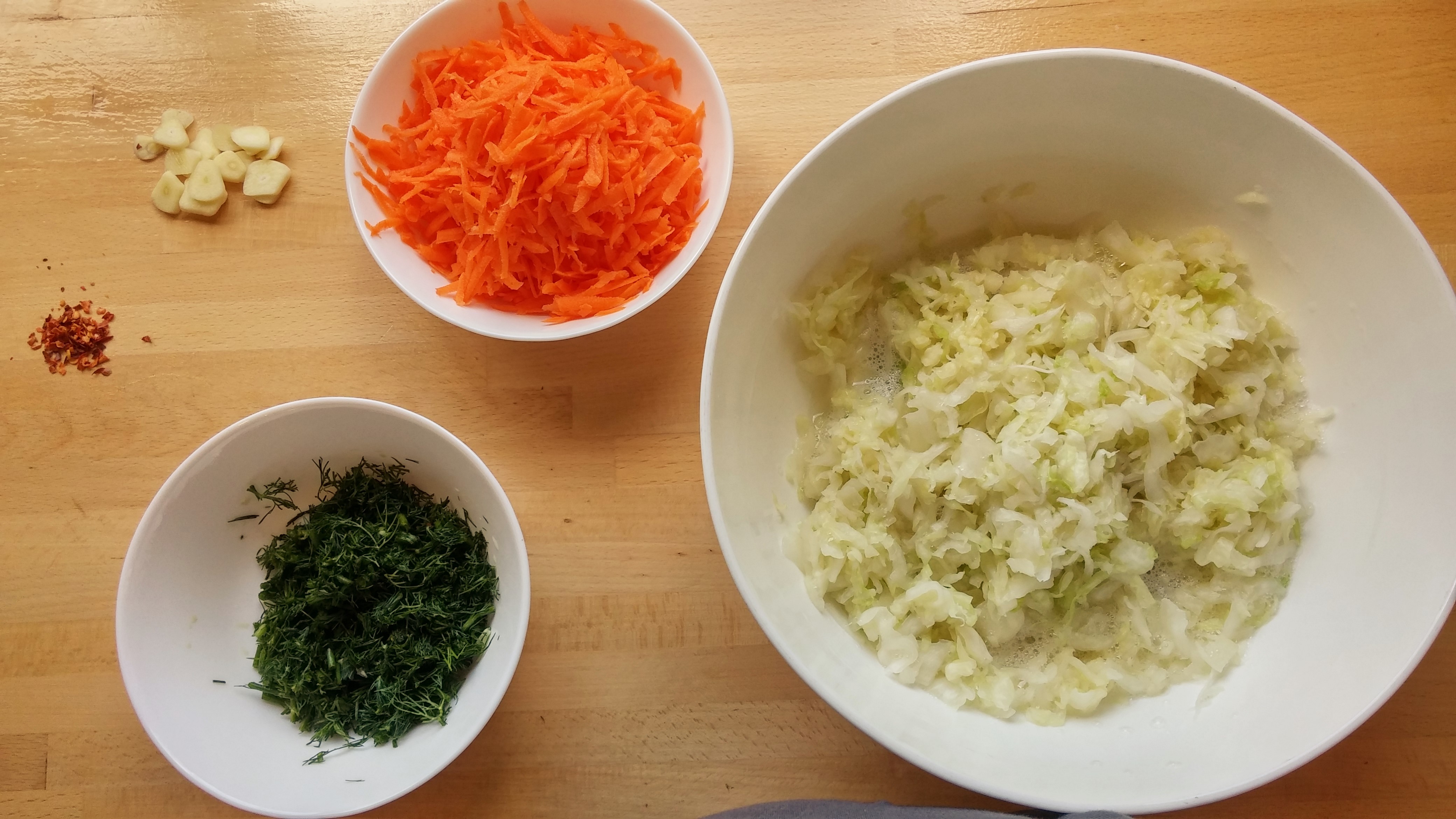 carrot sauerkraut