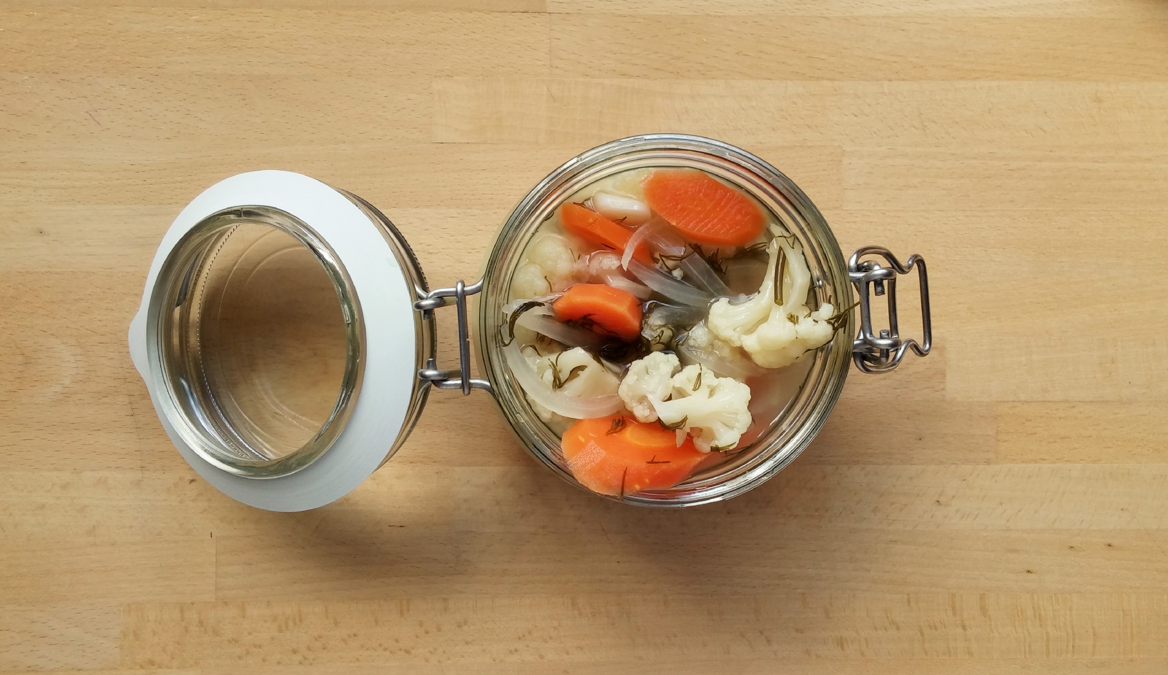 fermented cauliflower