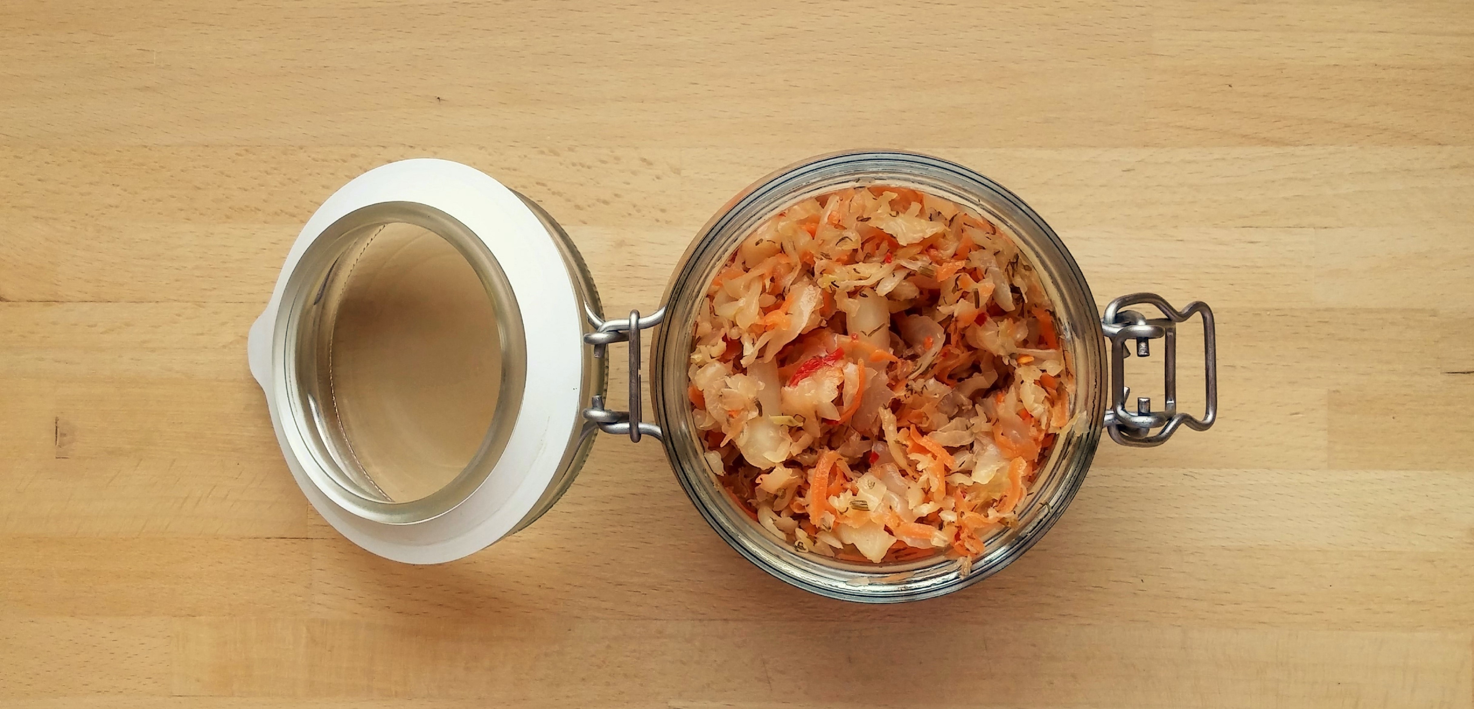Spicy Carrot Sauerkraut